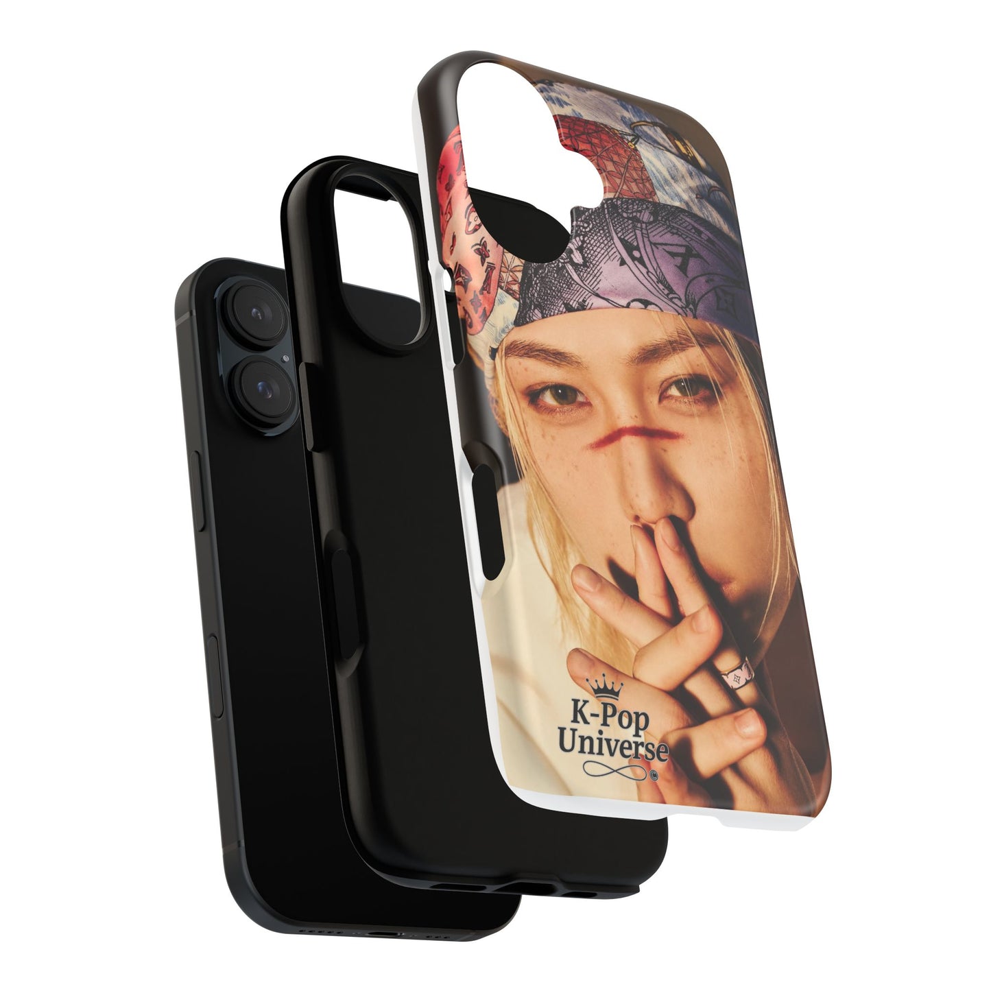K-Pop Tough Phone Case, Stylish K-Pop Accessory, Trendy Gift for Fans, Birthday Present, Unique Phone Case Design