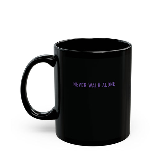BTS Inspired Black Mug - Perfect Gift for Fans, Coffee Lover Gift, Iconic Mug for Tea or Coffee, 11oz & 15oz Sizes Available