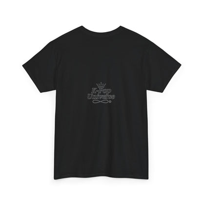 K-Pop Universe "Good Vibes Only" Graphic T-Shirt, Unisex Cotton Tee, Music Lover Gift, Concert Wear, Casual Style