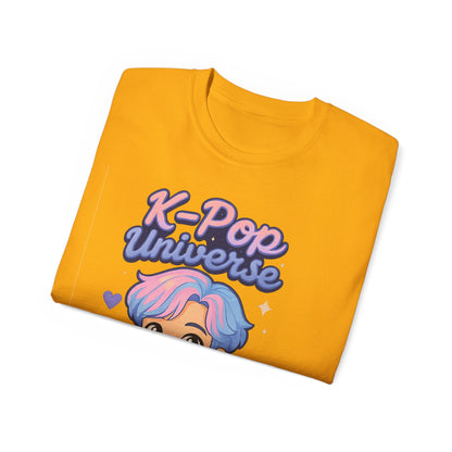 K-Pop Universe Tee, Unisex K-Pop T-Shirt, Cute K-Pop Merchandise, Trendy Graphic Tee, Gift for K-Pop Fans, Pop Culture Apparel