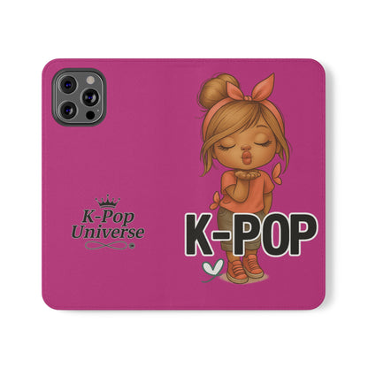 K-Pop Flip Case for Fans, Cute K-Pop Merchandise, Stylish Phone Cover, Ideal for Gifts, Birthday, Concerts, and Celebrations