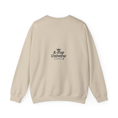 K-Pop Night Crewneck Sweatshirt - Cozy Unisex Top for Fans, Music Lovers, Gift for Birthdays, Concerts, Casual Wear, Seoul Vibes