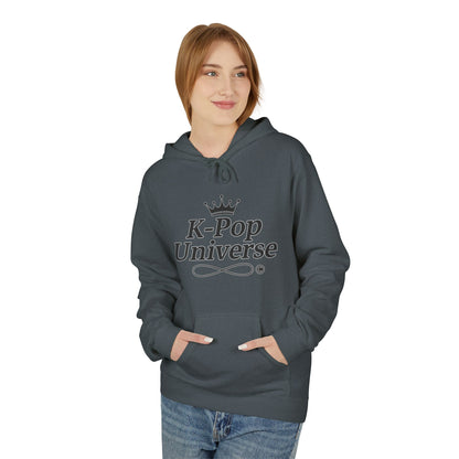 K-Pop Universe Stylish Unisex Fleece Hoodie | Cozy Concert Attire, Gift for Music Lovers, Casual Streetwear, Festival Outfit, Trendy Apparel