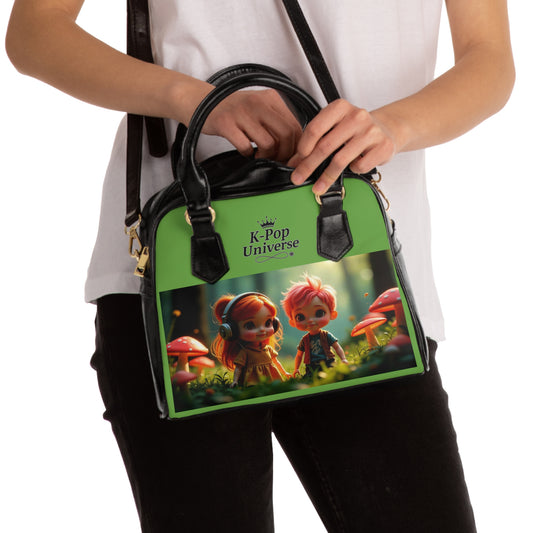K-Pop Universe Handbag, Go Girl Go Tote, Stylish Shoulder Bag, Ideal Gift for Fans, Everyday Use, Fashionable Accessory