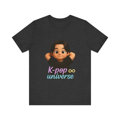 K-Pop Universe Graphic Tee, Trendy T-Shirt for Fans, Unisex Short Sleeve Shirt, Concert Apparel, Gift for Music Lovers