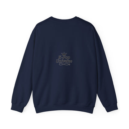 K-Pop Night Crewneck Sweatshirt - Cozy Unisex Top for Fans, Music Lovers, Gift for Birthdays, Concerts, Casual Wear, Seoul Vibes