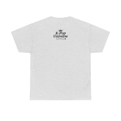 K-Pop Fan Tee, I Love G-DRAGON T-Shirt, Unisex Cotton Top, Music Lover Gift, Floral Graphic Tee, Birthday Gift for Fans,GD, G-DRAGON