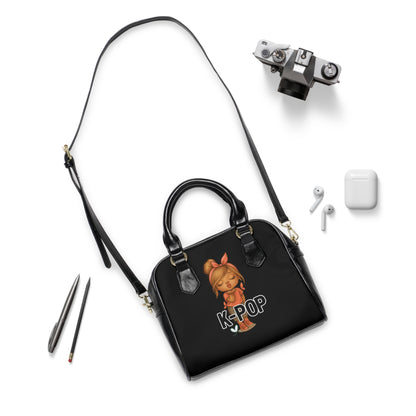K-Pop Fan Shoulder Handbag, Cute K-Pop Tote, Music Lover Bag, Trendy Handheld Purse, Perfect for Concerts & Everyday Style