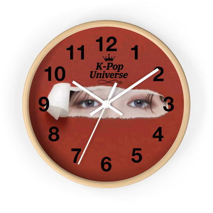 K-Pop Universe Wall Clock, Unique Home Decor, Music Lover Gift, Stylish Timepiece, K-Pop Fan Decor, Room Accent,Jimin /BTS