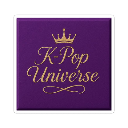 K-Pop Universe Kiss-Cut Stickers – Trendy Vinyl Decals for Fans, Great for Journals, Laptops, Phones, Holistic Decor, Gift Ideas