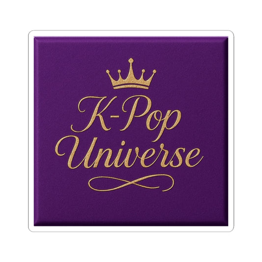 K-Pop Universe Kiss-Cut Stickers – Trendy Vinyl Decals for Fans, Great for Journals, Laptops, Phones, Holistic Decor, Gift Ideas