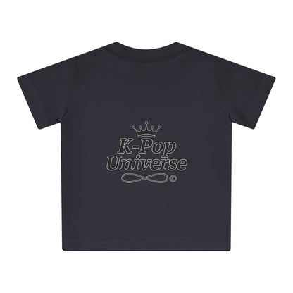 Adorable BTS Baby T-Shirt: Future Army K-Pop Fan Gear, Cute Gift, Toddler Tee, Infant Apparel, Baby Shower Gift, Trendy Kids Fashion