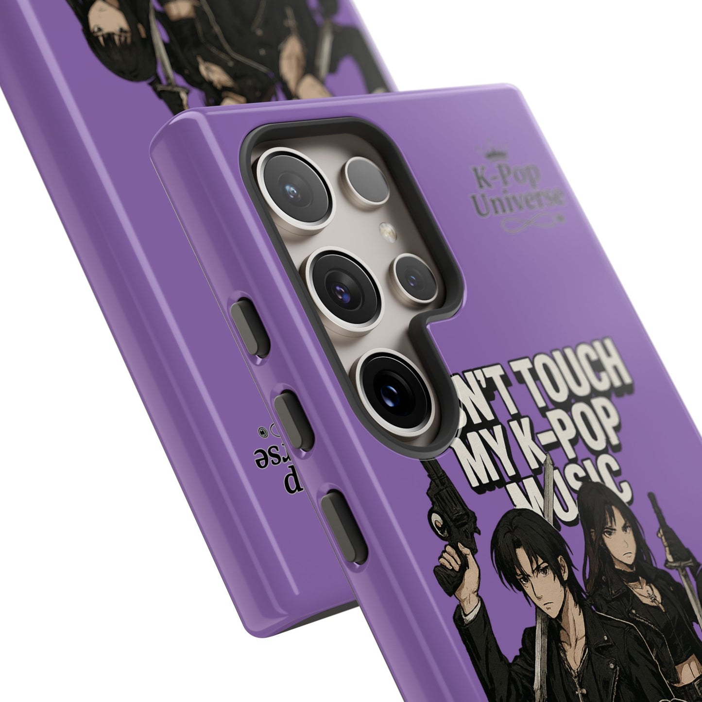 K-Pop Phone Case, Don't Touch My K-Pop Music Cover, Gift for Fans, Cute K-Pop Merchandise, Trending Phone Accessories