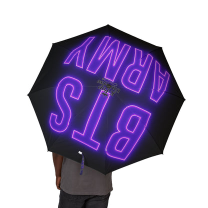 Semi-Automatic Foldable Umbrella/BTS BTS ARMYK-Pop Universe Semi-Automatic Foldable Umbrella, Cute Aesthetic Umbrella, K-Pop Collectible, Fashionable Rain Gear, Gift for Fans,cité k-pop fans