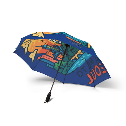 Take me to Seoul Semi-Automatic Foldable Umbrella,kpop universe