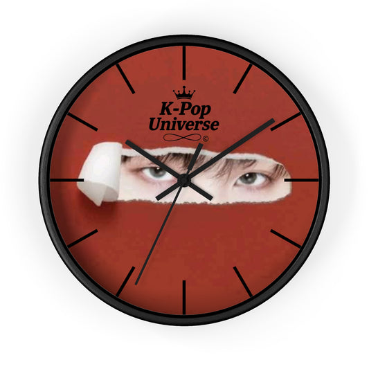 Wall Clock,K-Pop Universe Wall Clock, K-Pop Decor, Unique Gift, Home Decoration, Music Lover Accessory, Trendy Wall Art/Suga/bts