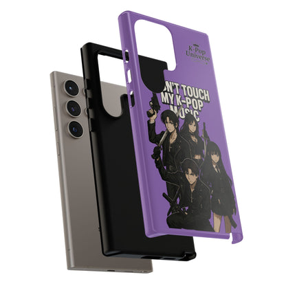 K-Pop Phone Case, Don't Touch My K-Pop Music Cover, Gift for Fans, Cute K-Pop Merchandise, Trending Phone Accessories