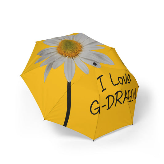 Sunny Floral Umbrella | G-Dragon Fan Gear, Stylish Rain Protection, Weather Accessory, Gifts for K-Pop Lovers, Festival Essentials,GD, G-DRAGON