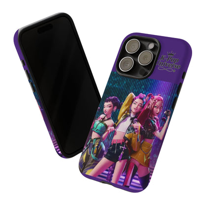 K-Pop Universe Phone Case, Stylish Tough Phone Cover, Colorful K-Pop Inspired Accessory, Trendy Gift for Fans, Durable Protection for Phones
