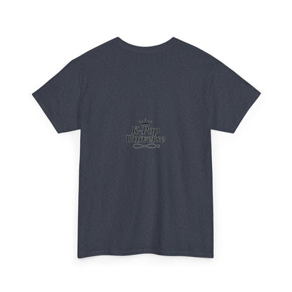 K-Pop Universe "Good Vibes Only" Graphic T-Shirt, Unisex Cotton Tee, Music Lover Gift, Concert Wear, Casual Style