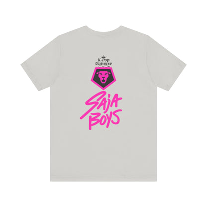 ‼️Limited edition‼️ K-Pop Inspired Unisex Jersey Tee, Perfect for Concerts, Casual Wear, Fan Apparel, Gifts for Music Lovers, Streetwear, K-pop demon hunters,Saja boys