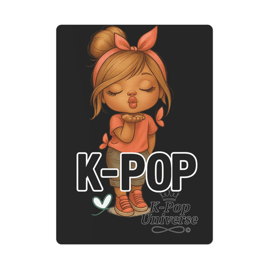 K-Pop Themed Poker Cards Set, Fun Gift for Gamers, Unique Playing Cards, K-Pop Collectible Deck, Cards for Parties and Game Nights