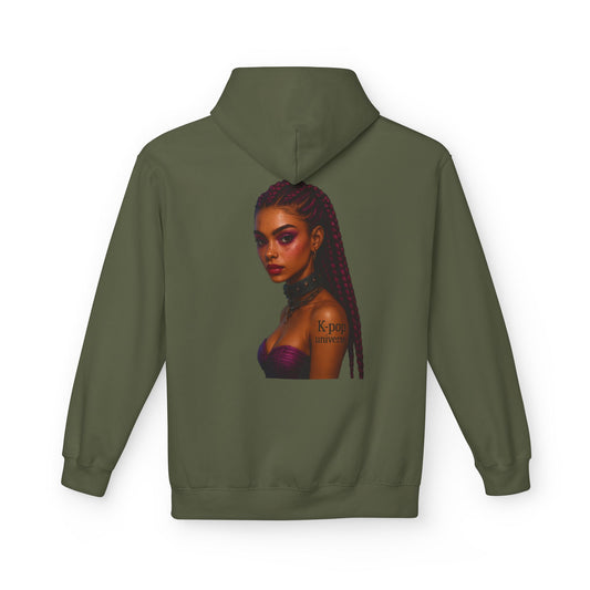 K-Pop Universe Stylish Unisex Fleece Hoodie | Cozy Concert Attire, Gift for Music Lovers, Casual Streetwear, Festival Outfit, Trendy Apparel