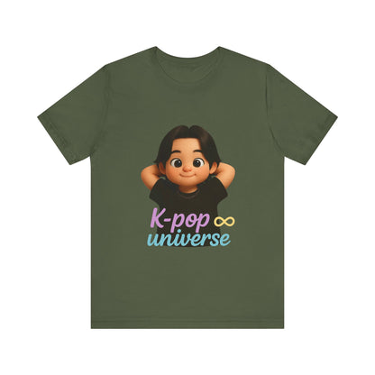 K-Pop Universe Graphic Tee, Trendy T-Shirt for Fans, Unisex Short Sleeve Shirt, Concert Apparel, Gift for Music Lovers