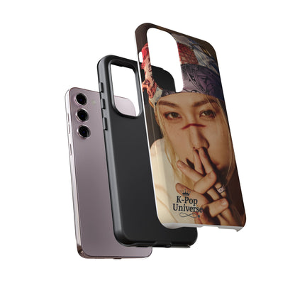 K-Pop Tough Phone Case, Stylish K-Pop Accessory, Trendy Gift for Fans, Birthday Present, Unique Phone Case Design