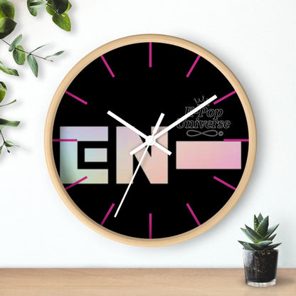K-Pop Themed Wall Clock, Stylish Home Decor, J-Pop Universe Decoration, Unique Gift for Fans, Musician Inspired Wall Art
