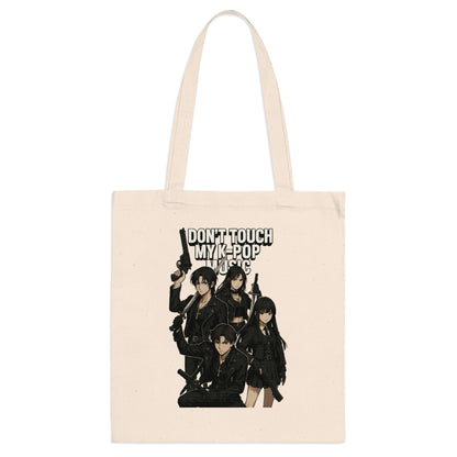 K-Pop Tote Bag - Perfect for Fans, Stylish Carry-All, Event Tote, Concert Bag, Gift for Music Lovers, Everyday Use
