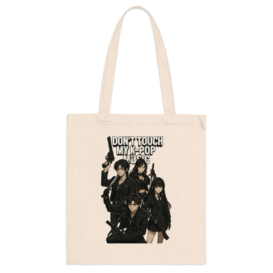 K-Pop Tote Bag - Perfect for Fans, Stylish Carry-All, Event Tote, Concert Bag, Gift for Music Lovers, Everyday Use