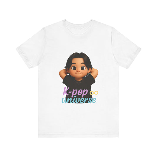 K-Pop Universe Graphic Tee, Trendy T-Shirt for Fans, Unisex Short Sleeve Shirt, Concert Apparel, Gift for Music Lovers