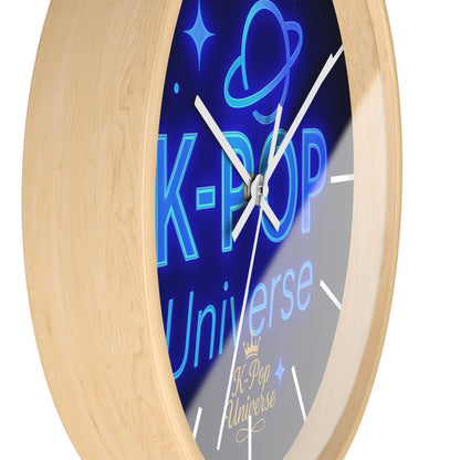 Wall ClockK-Pop Cat Acrylic Wall Clock, Cute Home Decor, Fun Wall Art, Unique Gift for Cat Lovers, K-Pop Fan Merchandise, Colorful Clock