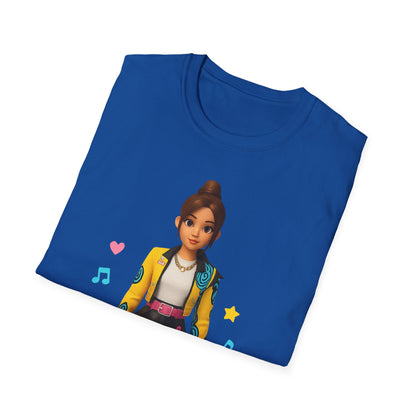 K-Pop Universe Unisex Softstyle T-Shirt, Trendy K-Pop Tee, Gift for Music Lovers, Casual Wear, Concert Outfit