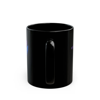 BTS Inspired Black Mug - Perfect Gift for Fans, Coffee Lover Gift, Iconic Mug for Tea or Coffee, 11oz & 15oz Sizes Available