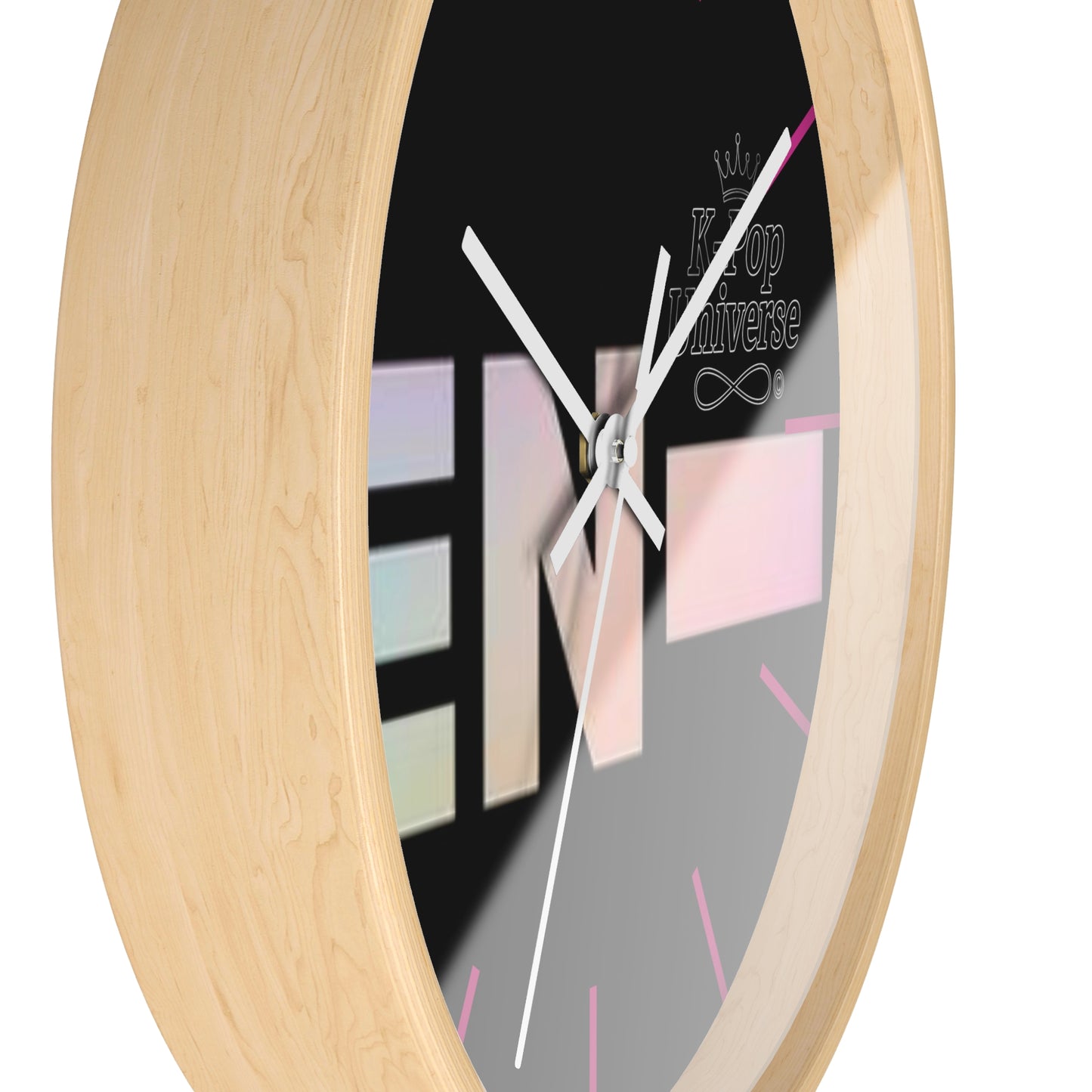 K-Pop Themed Wall Clock, Stylish Home Decor, J-Pop Universe Decoration, Unique Gift for Fans, Musician Inspired Wall Art