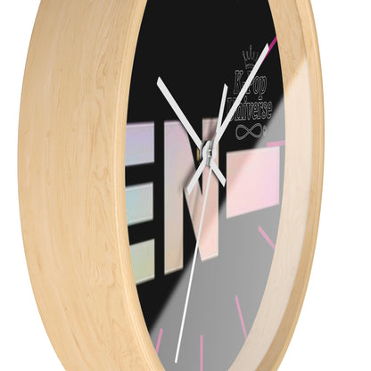K-Pop Themed Wall Clock, Stylish Home Decor, J-Pop Universe Decoration, Unique Gift for Fans, Musician Inspired Wall Art