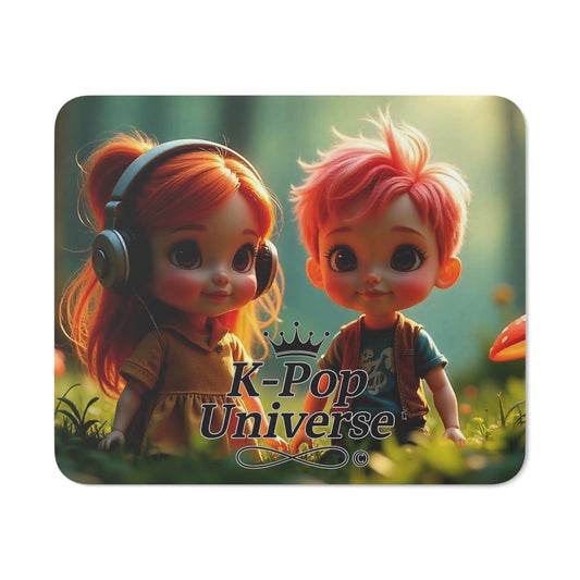 K-Pop Universe Desk Mouse Pad, Gamer Gift, Home Office Decor, K-Pop Merch, Cute Mousepad for Fans, Ideal for Birthdays #nelvkpop