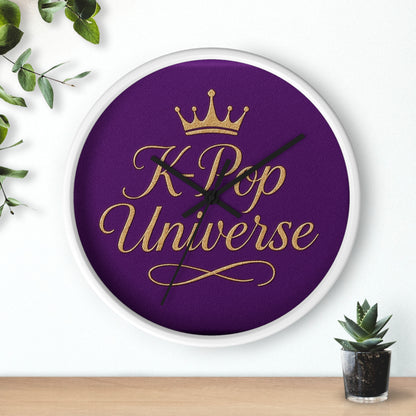 K-Pop Universe Wall Clock | Perfect Gift for Fans, Home Decor, Music Lovers, Stylish Timepiece, Unique Birthday Present