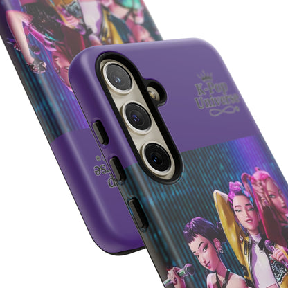 K-Pop Universe Phone Case, Stylish Tough Phone Cover, Colorful K-Pop Inspired Accessory, Trendy Gift for Fans, Durable Protection for Phones