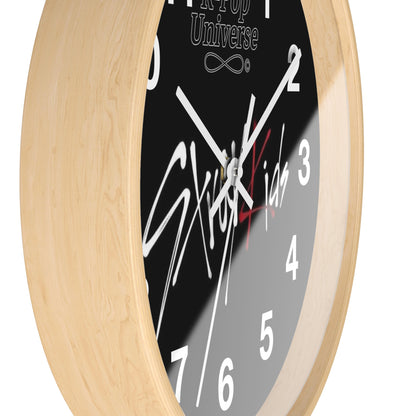K-Pop Stray Kids Wall Clock, Unique Home Decor, Gift for Music Lovers, Cool Wall Art, Modern Timepiece, Fan Merchandise