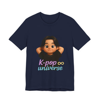 K-Pop Universe Graphic Tee, Trendy T-Shirt for Fans, Unisex Short Sleeve Shirt, Concert Apparel, Gift for Music Lovers