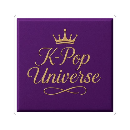 K-Pop Universe Kiss-Cut Stickers – Trendy Vinyl Decals for Fans, Great for Journals, Laptops, Phones, Holistic Decor, Gift Ideas