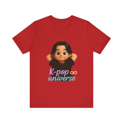 K-Pop Universe Graphic Tee, Trendy T-Shirt for Fans, Unisex Short Sleeve Shirt, Concert Apparel, Gift for Music Lovers