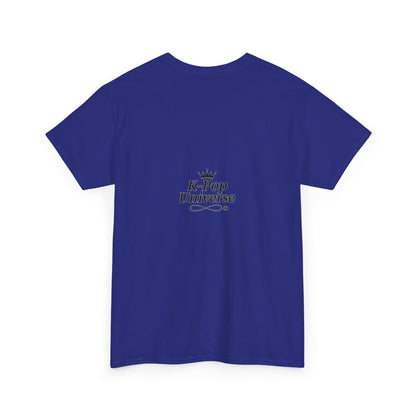 K-Pop Universe "Good Vibes Only" Graphic T-Shirt, Unisex Cotton Tee, Music Lover Gift, Concert Wear, Casual Style