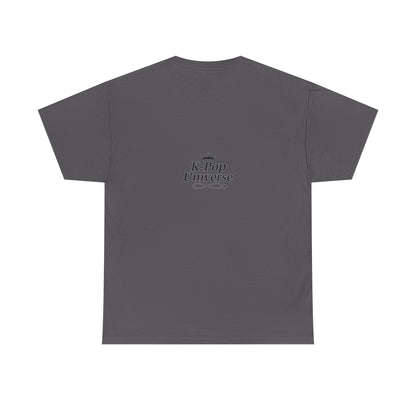 K-Pop Universe "Good Vibes Only" Graphic T-Shirt, Unisex Cotton Tee, Music Lover Gift, Concert Wear, Casual Style