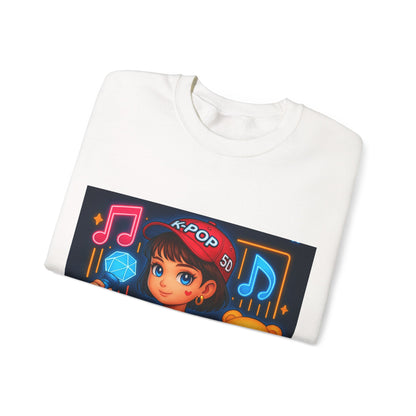 K-Pop Universe Sweatshirt, Cozy Unisex Crewneck for Fans, Perfect for Gifting, Concerts, and Everyday Wear