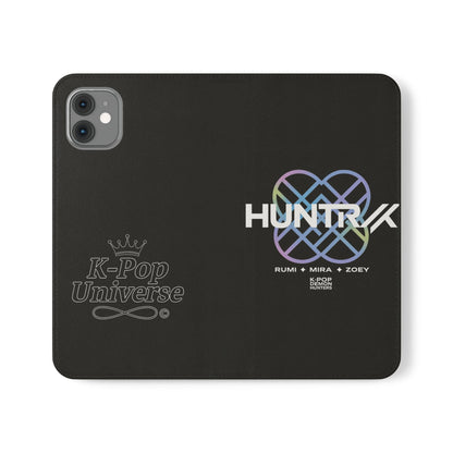LIMITED EDITION❗K-Pop Universe Flip Cases - Stylish Phone Wallet, Perfect for Fans, Gift for Music Lovers, Trendy Accessory, Smartphones, Huntrax, K-POP demon hunters, k-pop universe