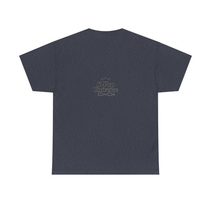K-Pop Universe "Good Vibes Only" Graphic T-Shirt, Unisex Cotton Tee, Music Lover Gift, Concert Wear, Casual Style